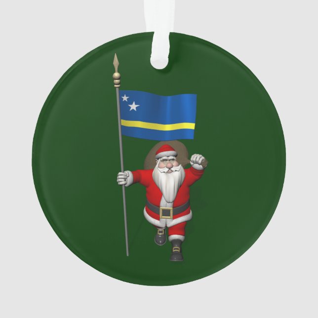 Le Père Noël Avec L'Ensigne De Curaçao (dos)