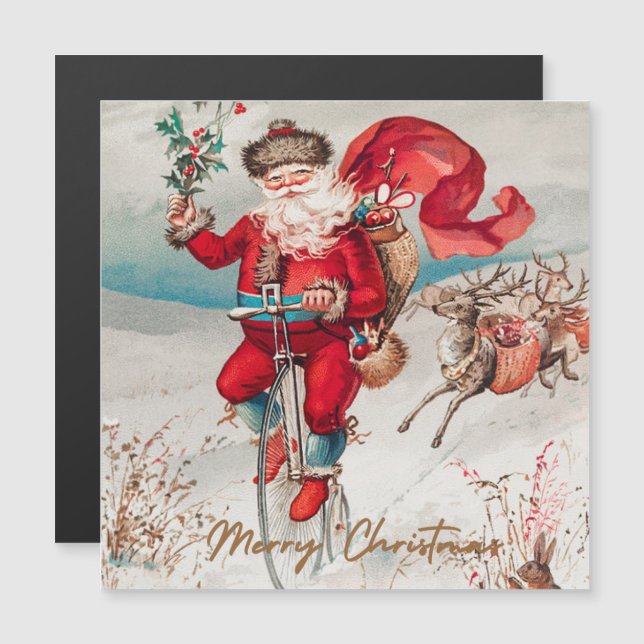 Le Père Noël avec un sou (Devant / Derrière)