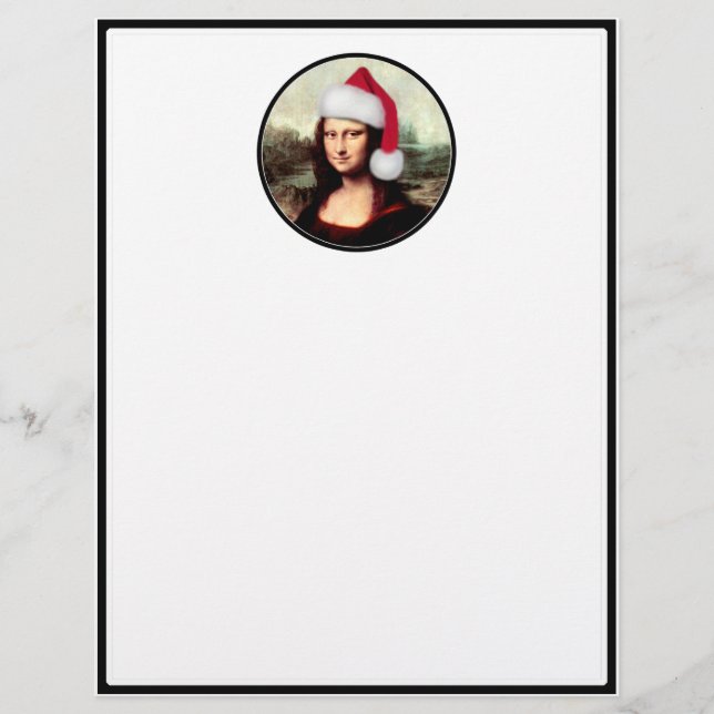 Le Père Noël de Mona Lisa (Devant)