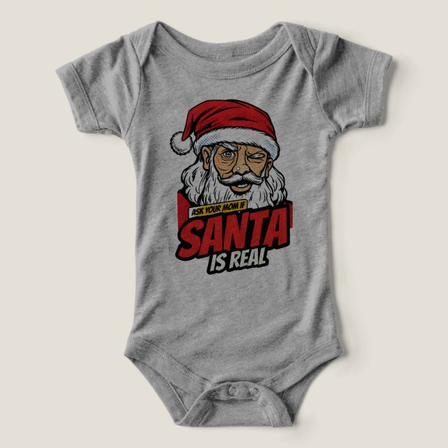 Le Père Noël Existe – Demandez à Votre Maman Pop A (Design Recto)