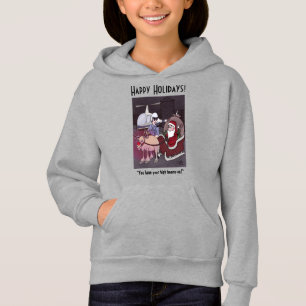 Le Père Noël reçoit un billet Sweat - shirt à capu