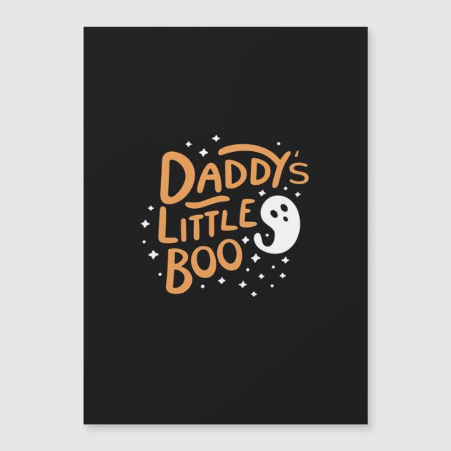 Le petit Boo de papa style Halloween heureux (Devant)