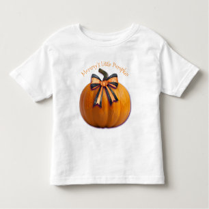"Le petit Citrouille de maman" T-shirt de bébé per