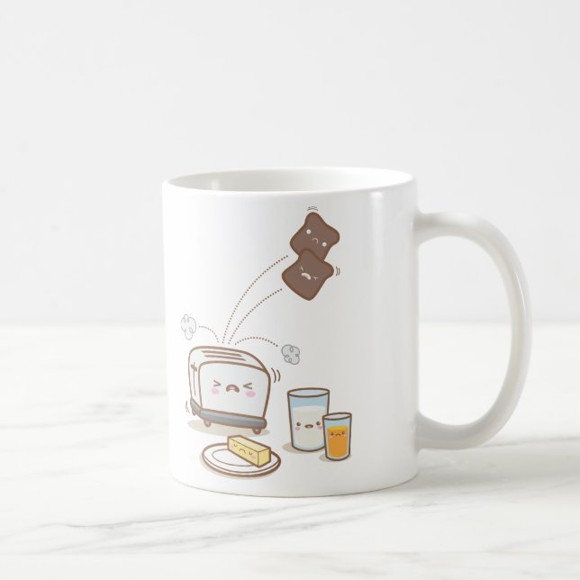 Le petit déjeuner est tasse ruinée (Droite)