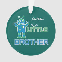 Le petit frère de robot personnalisé badine
