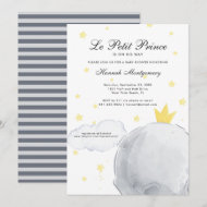 Le Petit Prince Invitation Baby shower