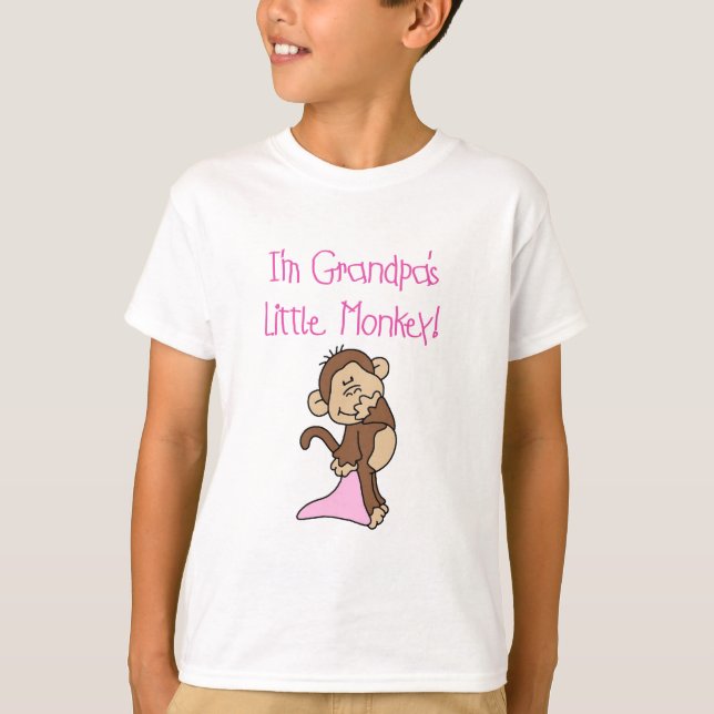 Le petit singe du grand-papa - T-shirts et cadeaux (Devant)