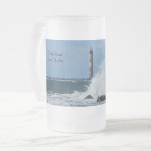 Le phare de Morris Island Splash Frosted Mug