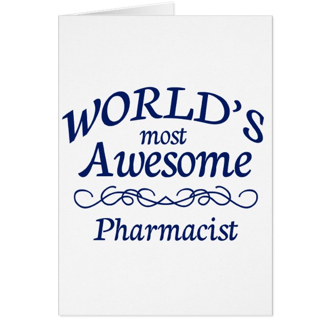 Le pharmacien le plus impressionnant du monde (Devant)