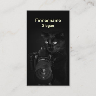 Le photographe - présentation de carte de visite