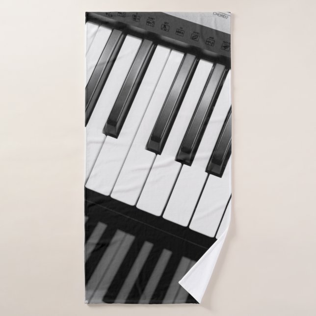 LE PIANO (Serviette de bain)