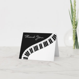 Le piano incurvé onduleux verrouille le Merci