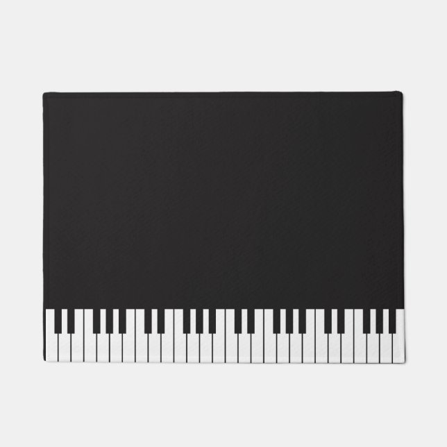 Le piano verrouille le tapis de porte (Devant)