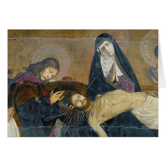 Le Pieta d'Avignon, 1450-60 (Devant horizontal)