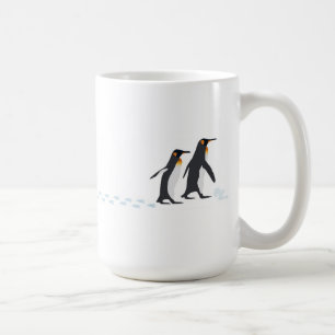 Le pingouin imprime la tasse