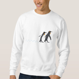 Le pingouin imprime le sweatshirt