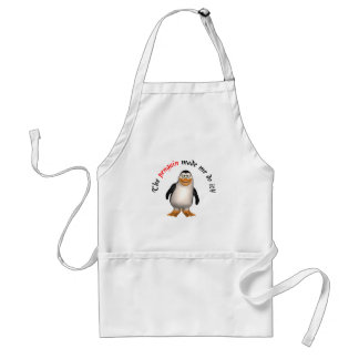Le pingouin m'a incité à le faire ! Tablier