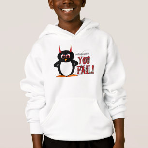 Le pingouin mauvais vous indique sweat - shirt à