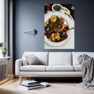 Le pire des plats   AI Art Poster