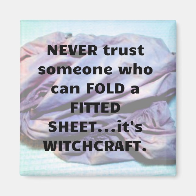 Le pliage d'une feuille est Aimant de cuisine (Devant)