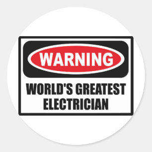 Le PLUS GRAND autocollant de l'ÉLECTRICIEN du