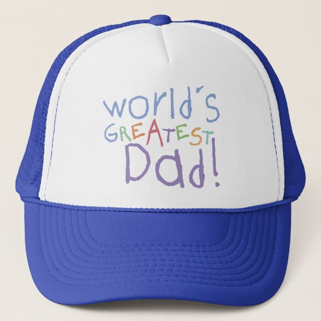 Le plus grand casquette de camionneur de papa de (Devant)