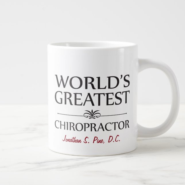 Le plus grand chiropraticien du monde, la Mug de j (Droite)