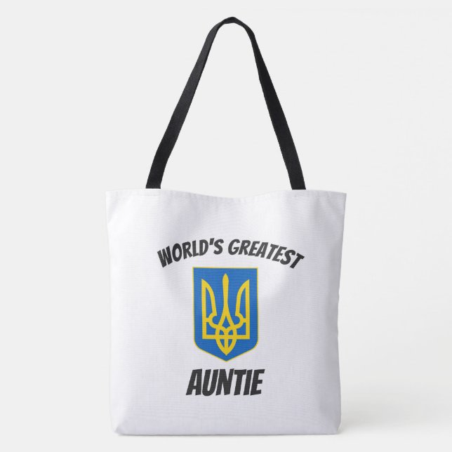Le plus grand sac fourre-tout à tante Ukrainian (Dos)