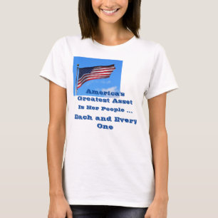 Le plus grand T-shirt des actifs de l'Amérique
