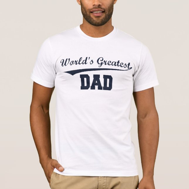 Le plus grand T-shirt du papa du monde (Devant)
