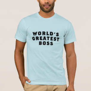 Le plus grand T-shirt du patron du monde