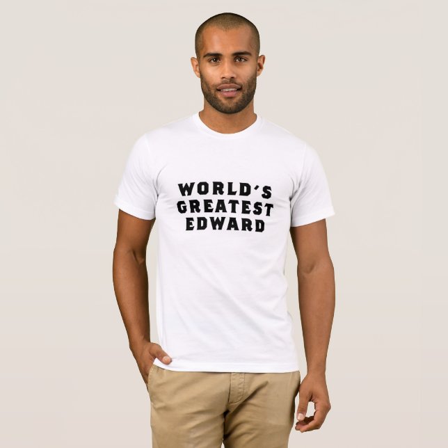 Le plus grand T-shirt Edward du monde (Devant entier)