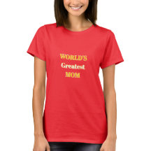 Le plus grand T-shirt maman du monde