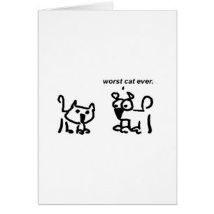 Le plus mauvais chat jamais