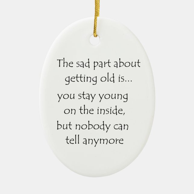 Le plus triste, c'est d'avoir de vieux ornement en (Devant)