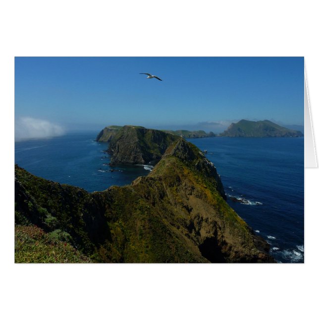 Le point d'inspiration d'Anacapa I dans les îles d (Devant horizontal)