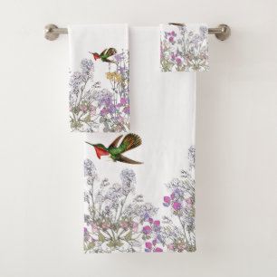 Le pois doux d'oiseaux de colibri fleurit des