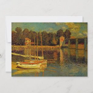 Le Pont à Argenteuil par Claude Monet