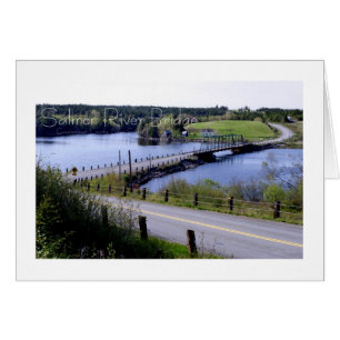 Le pont de la rivière Saumon