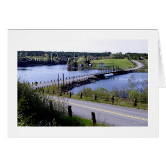 Le pont de la rivière Saumon