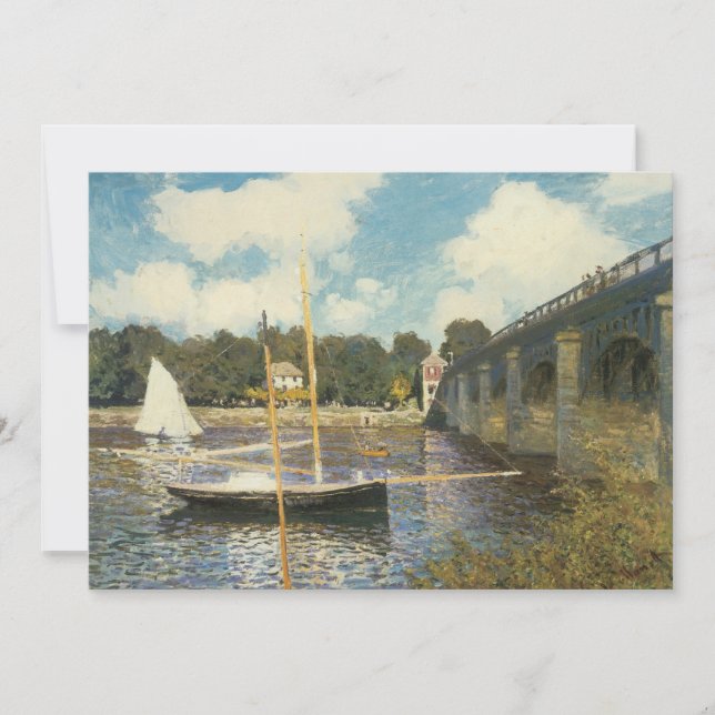 Le Pont de l'autoroute à Argenteuil par Claude Mon (Devant)