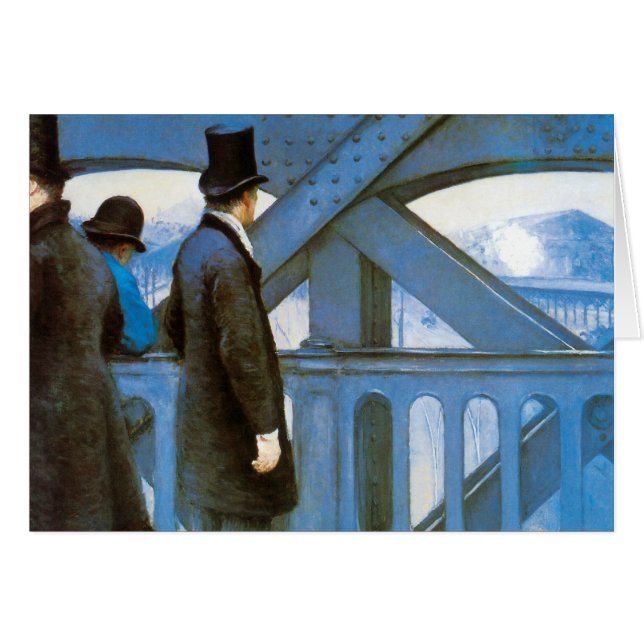 Le Pont de l'Europe de Gustave Caillebotte (Devant horizontal)