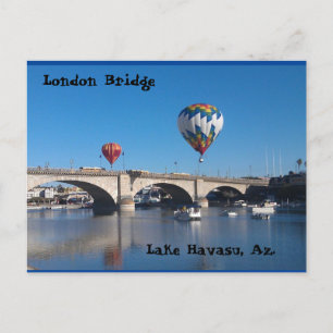 Le pont de Londres, le lac Havasu, Az. Carte posta
