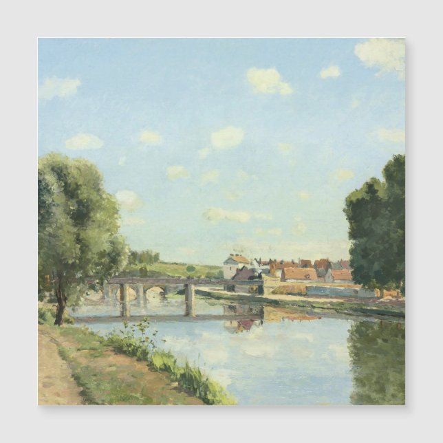 Le Pont Du Chemin De Fer Camille Pissarro   (Devant)
