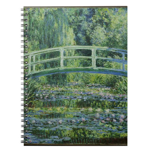 Le pont japonais au-dessus du Carnet des nénuphars (Devant)