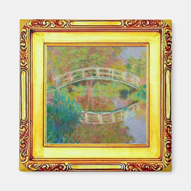 Le Pont Japonais, Monet, Magnet (Devant)
