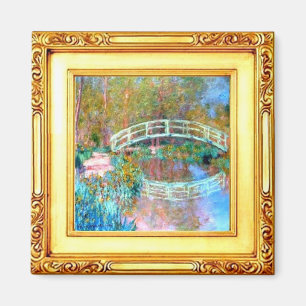 Le Pont japonais par Claude Monet Magnet
