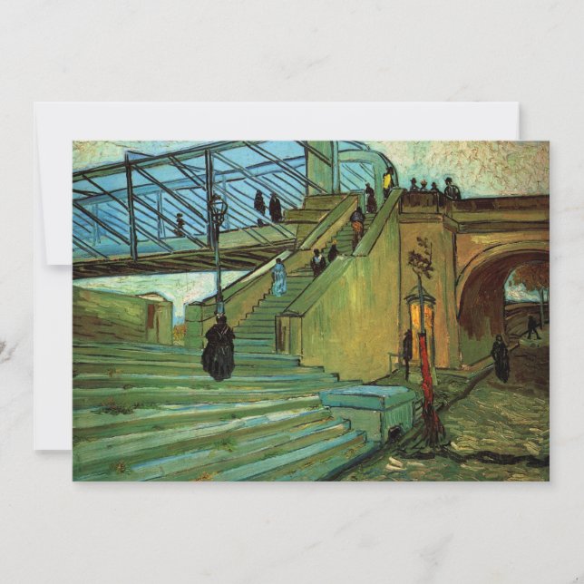 Le pont Trinquetaille par Vincent van Gogh (Devant)