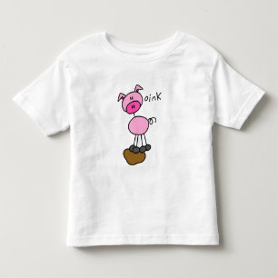 Le porc indique krouik-krouik le T-shirts et les