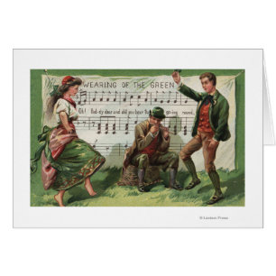 Le port de la Sheetmusic verte